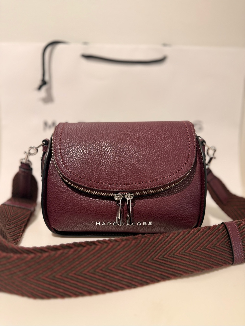NWT Marc Jacobs groove mini messenger - dark plum